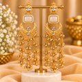 Kashmiri Style Long Jhumka Earrings